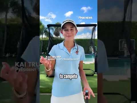 You are currently viewing GOING PRO: President Trump’s granddaughter is making her LPGA Tour debut #shorts #trump