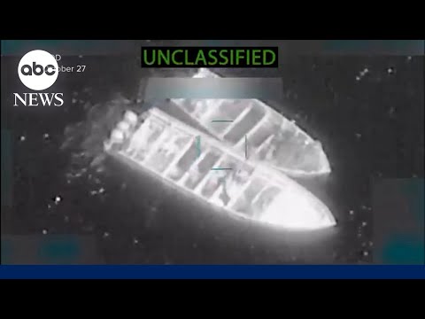 You are currently viewing US strikes 4 boats suspected of carrying drugs bound for America, killing at least 14