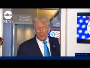 Read more about the article Trump on a potential 3rd term in office: ‘I guess I’m not allowed to run’