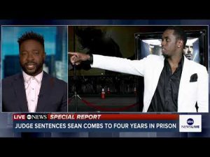 Read more about the article Sean “Diddy” Combs sentenced to 50 months in prison