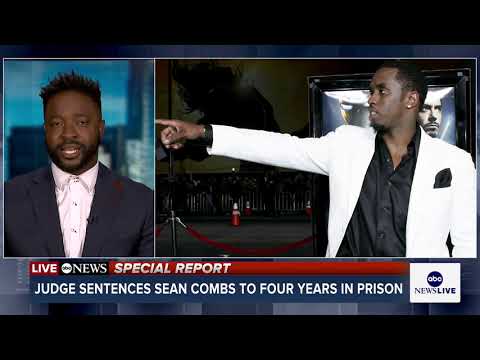 You are currently viewing Sean “Diddy” Combs sentenced to 50 months in prison