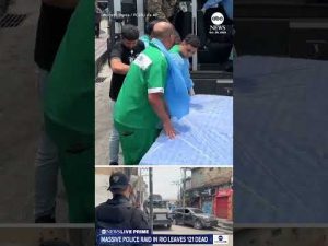 Read more about the article Massive police raid in Rio de Janeiro leaves at least 121 people dead