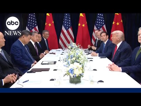 Read more about the article Trump says some tariffs on China will be lowered after meeting with Xi
