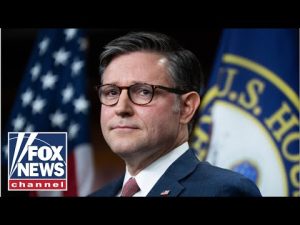 Read more about the article WATCH LIVE: House Speaker Mike Johnson and GOP members hold press conference on government shutdown