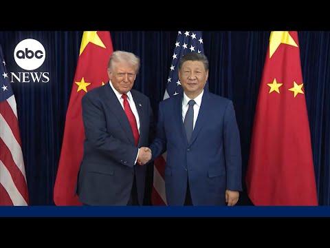 You are currently viewing Trump, China’s Xi Jinping meet face-to-face on trade