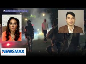 Read more about the article Portland is the bottom of the barrel: Harmeet Dhillon and Andy Ngo | Carl Higbie FRONTLINE