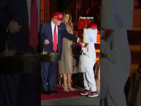 You are currently viewing ‘TRICK’ OR TREAT: President Trump has fun with one trick-or-treater #shorts #halloween