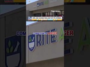 Read more about the article END OF AN ERA: Rite Aid closes the last of its stores #foxnews #news #shorts