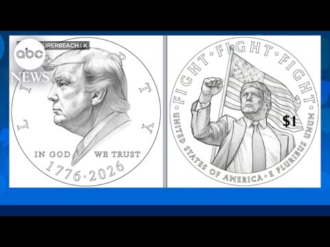 You are currently viewing Trump administration considers minting a $1 Trump coin