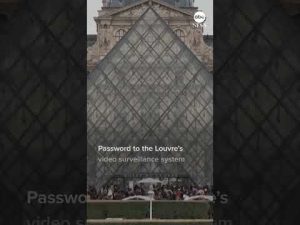 Read more about the article Password to Louvre’s surveillance system was ‘Louvre,’ employee says