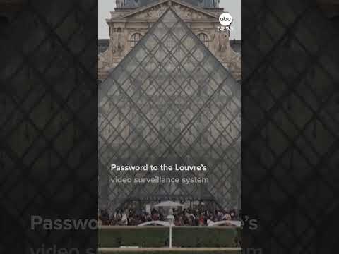You are currently viewing Password to Louvre’s surveillance system was ‘Louvre,’ employee says