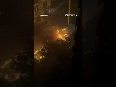 You are currently viewing SEE IT: Massive fireball ERUPTS in New York City injuring firefighters #shorts #foxnews #news