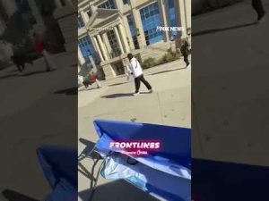 Read more about the article TABLES TURN: Student arrested for allegedly flipping a Turning Point USA table #shorts #us #news