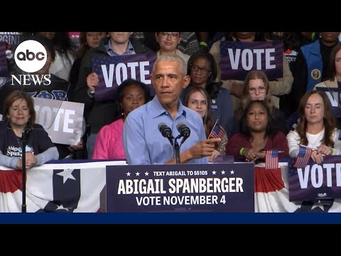 You are currently viewing Dems bring in former Pres. Obama for final weekend of campaigning in key races