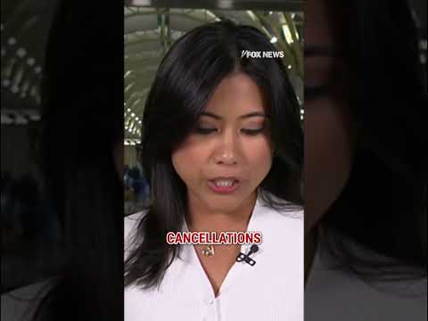 You are currently viewing HUNDREDS of flights canceled as shutdown continues #foxnews #fox #shutdown #us