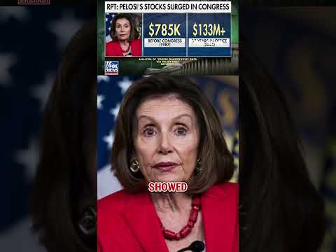 You are currently viewing REVEALED: Pelosi’s EYE-POPPING stock gains during her years in Congress #shorts #politics #pelosi