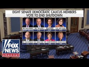 Read more about the article BREAKING: Eight Democrats break with party to advance plan to end shutdown