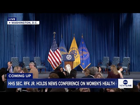 You are currently viewing HHS Sec. RFK Jr. holds news conference on women’s health: LIVE