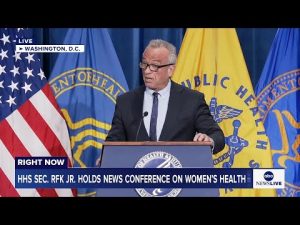 Read more about the article HHS Sec. RFK Jr. holds news conference on women’s health: LIVE