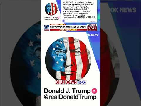 Read more about the article JUST IN: Trump demands air traffic controllers get back to work ‘NOW!’ #shorts #foxnews #us