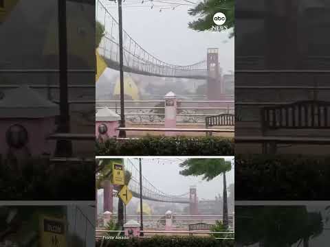 You are currently viewing Philippines pedestrian bridge rattled by Typhoon Fung-wong
