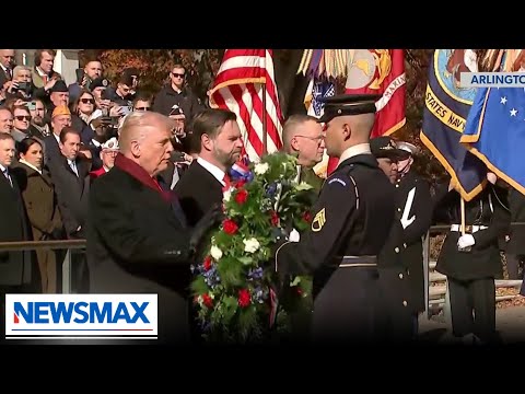 Read more about the article President Trump lays a wreath at the Tomb of the Unknown Soldier