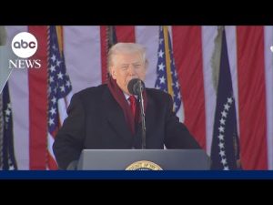 Read more about the article FULL SPEECH: President Trump speaks at Arlington National Cemetery in honor of Veterans Day