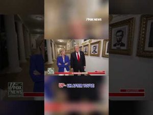 Read more about the article EXCLUSIVE: Trump shows off the Presidential Walk of Fame at the White House #shorts #foxnews #us