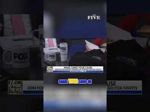 Read more about the article MAKE CAMO YOUR CAUSE: ‘The Five’ honors our nation’s heroes with a special salute #shorts #fox #us
