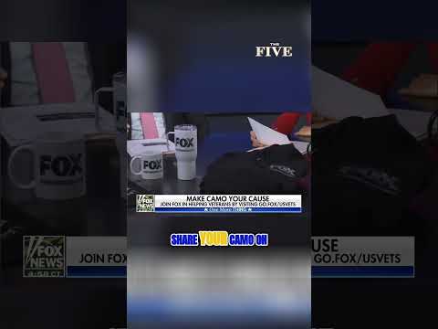 Read more about the article MAKE CAMO YOUR CAUSE: ‘The Five’ honors our nation’s heroes with a special salute #shorts #fox #us