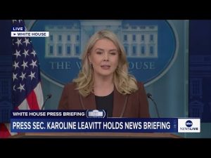 Read more about the article LIVE: White House press briefing