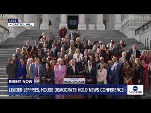 Read more about the article LIVE: Leader Jeffries, House Democrats hold news conference