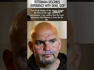 Read more about the article ‘POISONOUS’: Fetterman blasts far left’s vicious attacks #shorts #fetterman #dems #politics #us