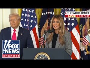 Read more about the article President Trump and first lady Melania Trump introduce new executive order