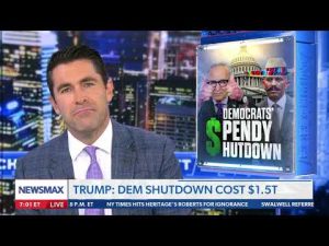 Read more about the article Rob Schmitt calls out ‘obnoxious’ Congresswoman’s ‘despicable’ reason why Dems shut down government