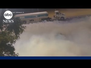 Read more about the article Witnesses speak out as dozens hospitalized in ammonia truck leak