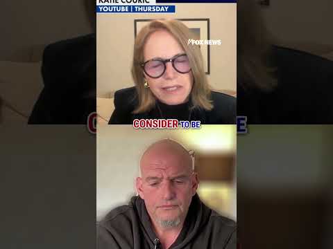 You are currently viewing Fetterman SHUTS DOWN Katie Couric’: DON’T CALL PEOPLE FASCIST’ #foxnews #news #us #fox