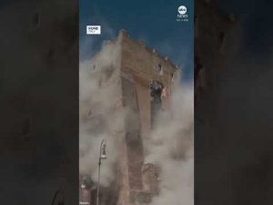 Read more about the article Medieval tower partially collapses in Rome