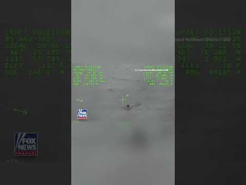 You are currently viewing RESCUE AT SEA: Coast Guard saves two from overturned boat #shorts #usa #us #news #breaking