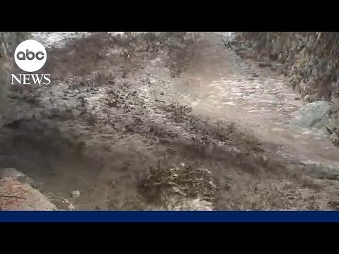 Read more about the article Growing risk of mudslides after heavy rain batters California