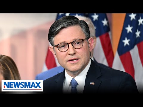 You are currently viewing Dems are desperate to tie President Trump to Epstein: Mike Johnson