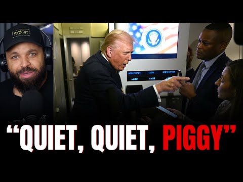Read more about the article Trump Tells Reporter “Quiet, Piggy” MTG Responds during Epstein Vote!
