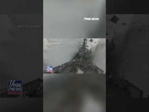 Read more about the article BOOM: Submarine fires a torpedo at a decommissioned ship in a NATO exercise #shorts #foxnews #news