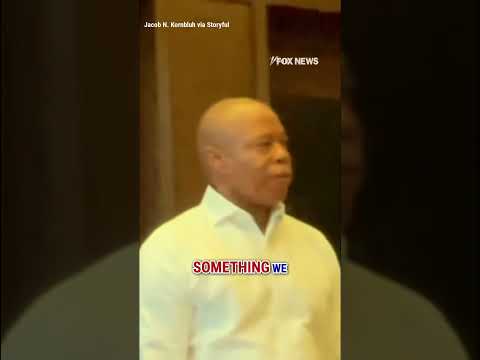 Read more about the article Mayor Adams: If I was a Jewish New Yorker with children, I would be concerned right now #shorts #usa