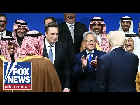 Read more about the article CRACKING JOKES: Trump calls out Elon Musk at US-Saudi forum