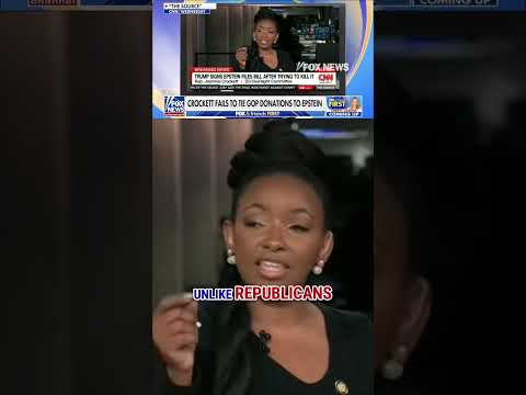 Read more about the article Jasmine Crockett gets BRUTAL fact-check on Epstein claim #shorts