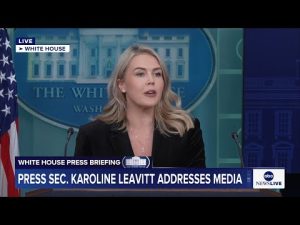 Read more about the article LIVE: White House press briefing
