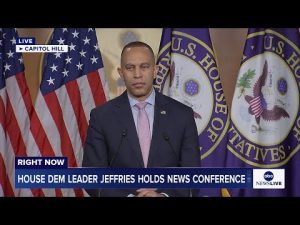 Read more about the article LIVE: House Democratic Leader Jeffries holds news conference