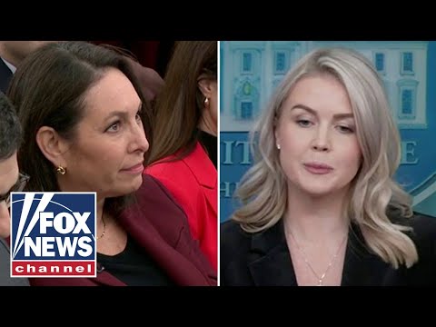 Read more about the article Leavitt SPARS with reporter after Trump calls Dems ‘traitors’