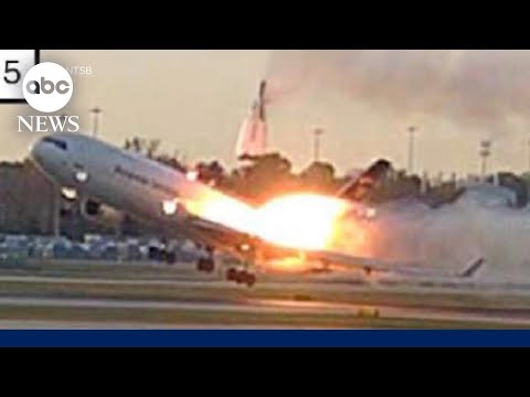 Read more about the article Chilling images of UPS plane breaking up before deadly crash released by NTSB